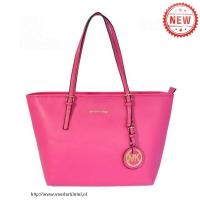 michael kors jet set saffiano reizen medium roze bakken Producten Online c27oz848